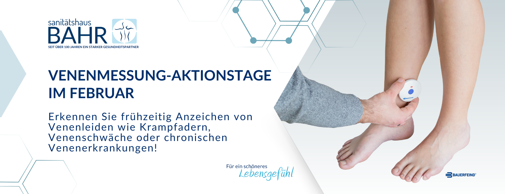 Informationen zu unseren Venenmessung Aktionstagen